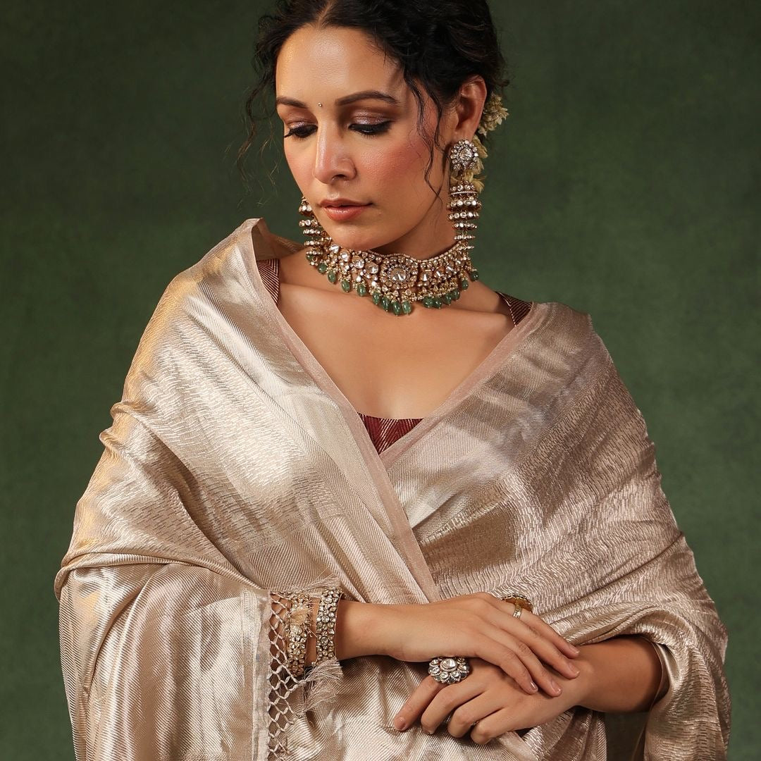 Banarasi Luxurious Soft Tissue Silk Saree