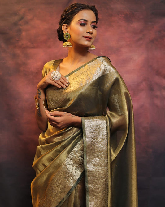 Banarasi Soft Tissue Silk Saree