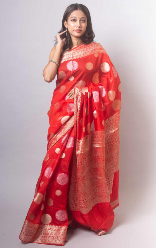 Banarasi Soft Georgette Silk Saree