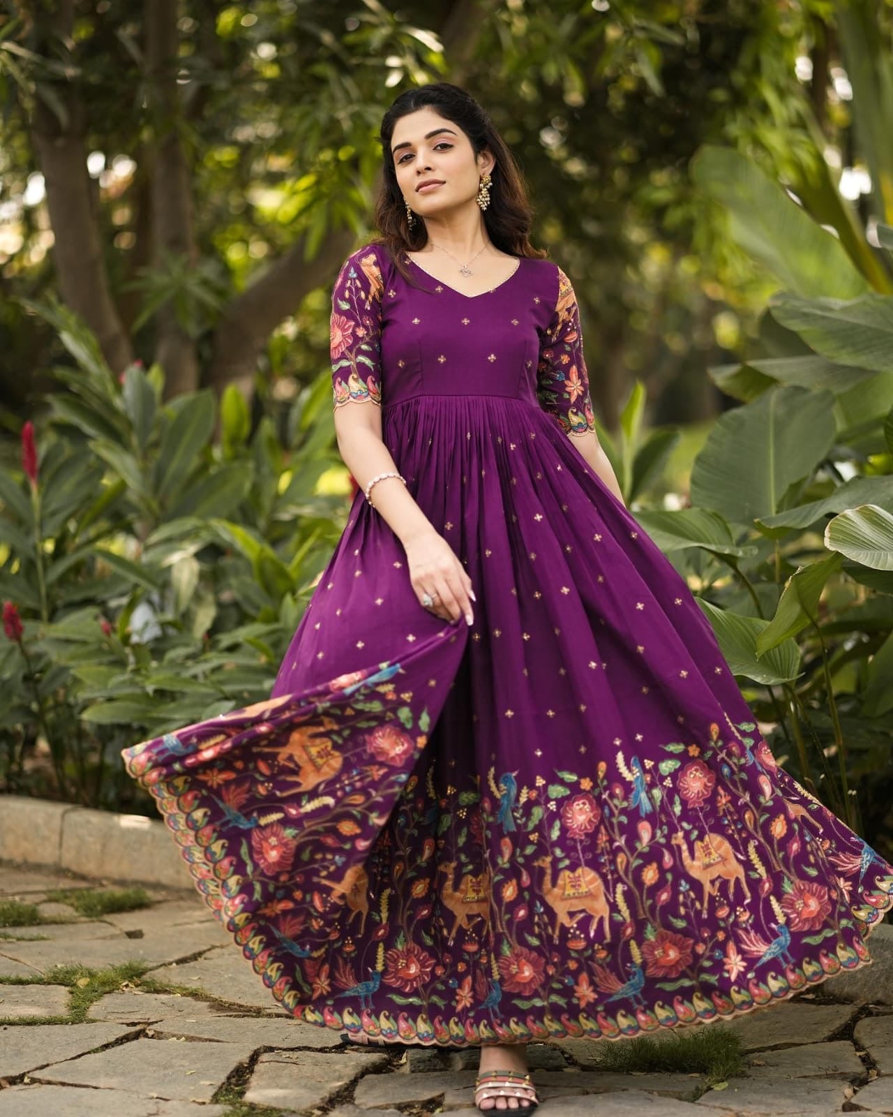 Introducing New Kalamkari Gown