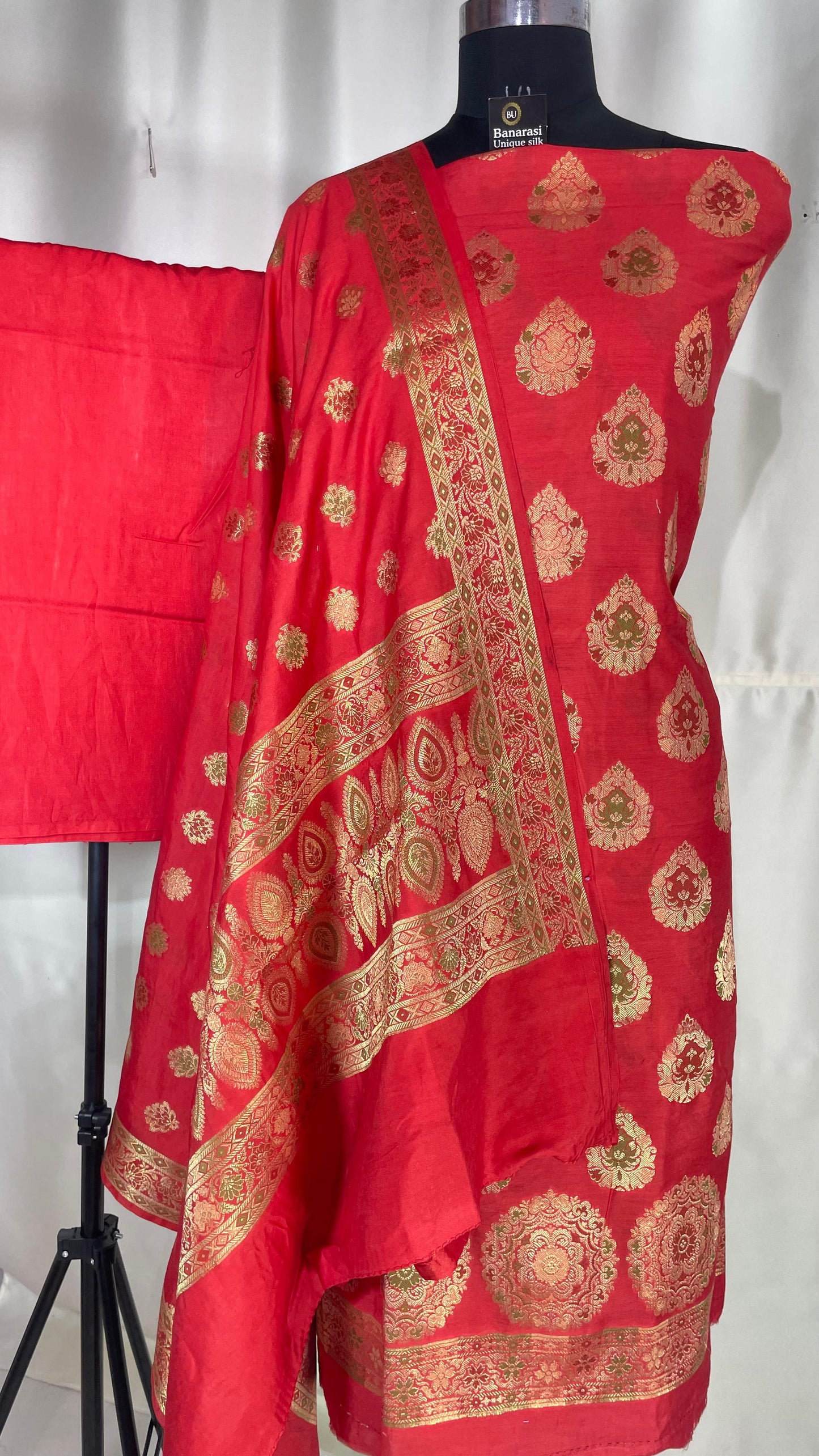 Banarasi 3 piece Cotton Silk Suits