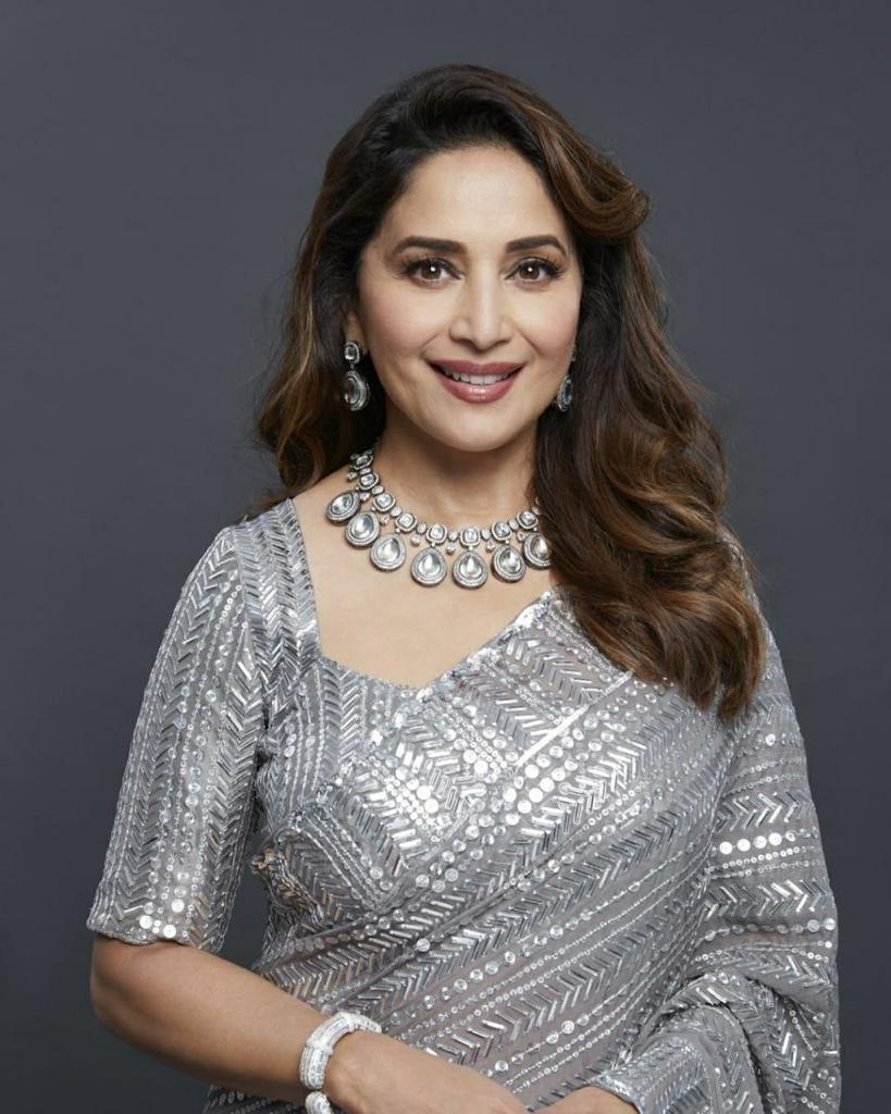 Madhuri Dixit Inspired Saree