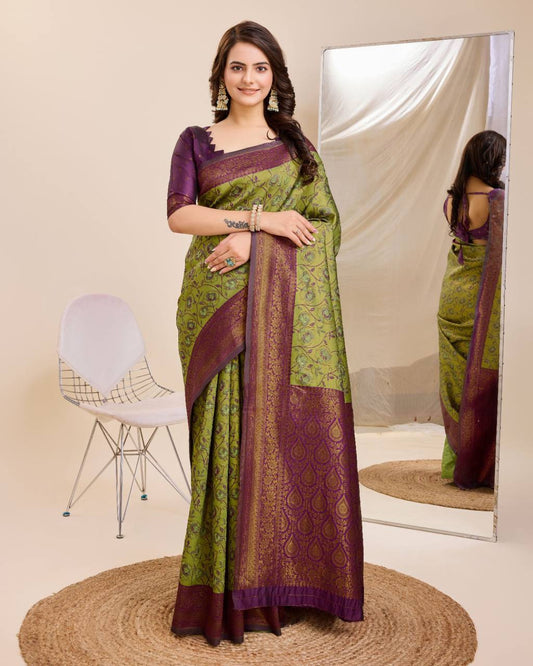 Luxurious Soft Kanchipuram Silk