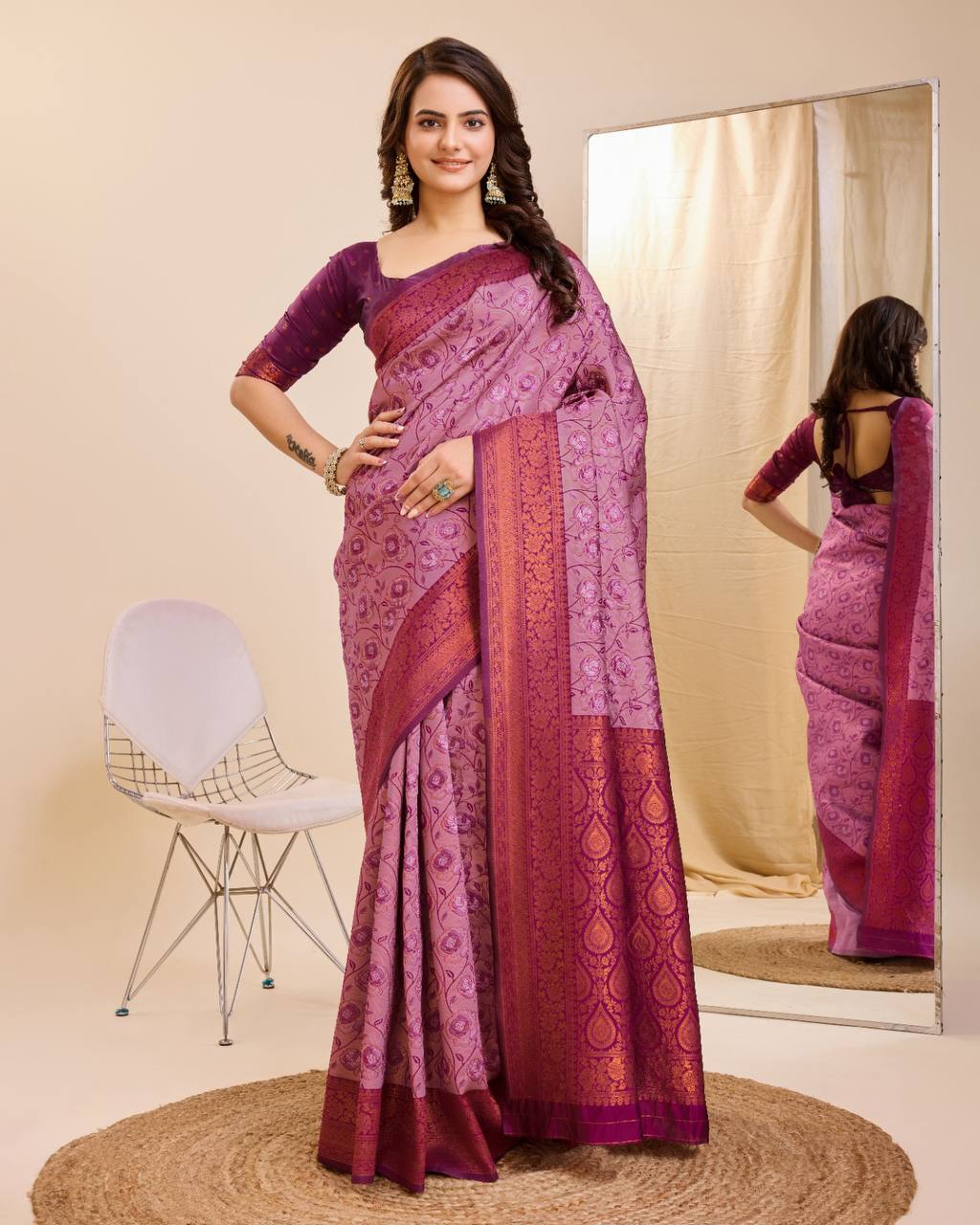 Luxurious Soft Kanchipuram Silk