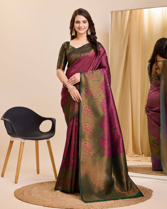 Luxurious Soft Kanchipuram Silk