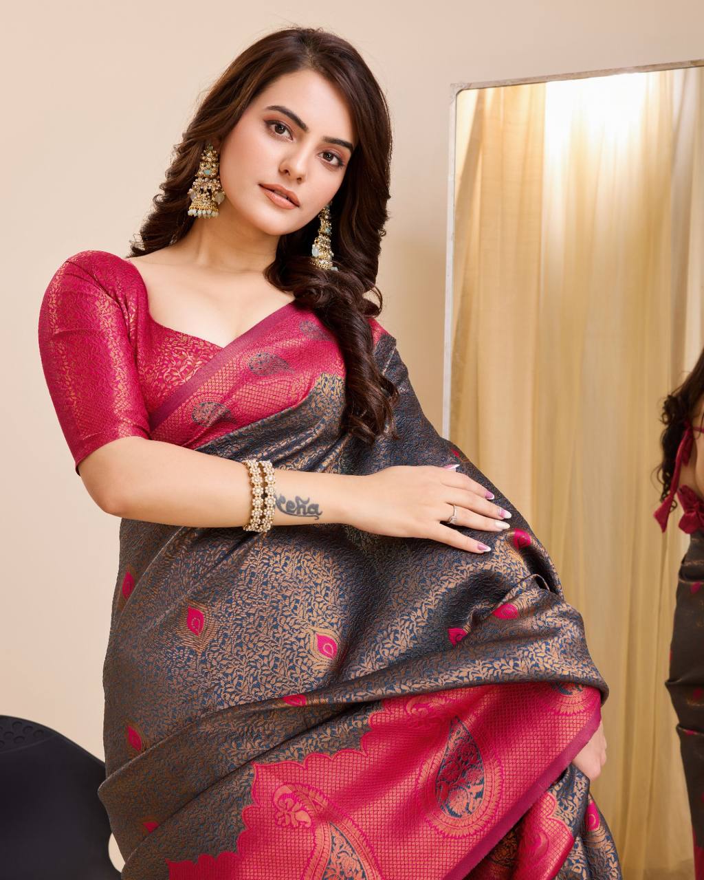 Luxurious Soft Kanchipuram Silk