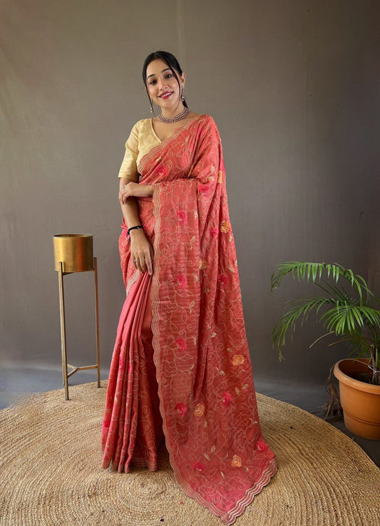 Tussar Silk Saree