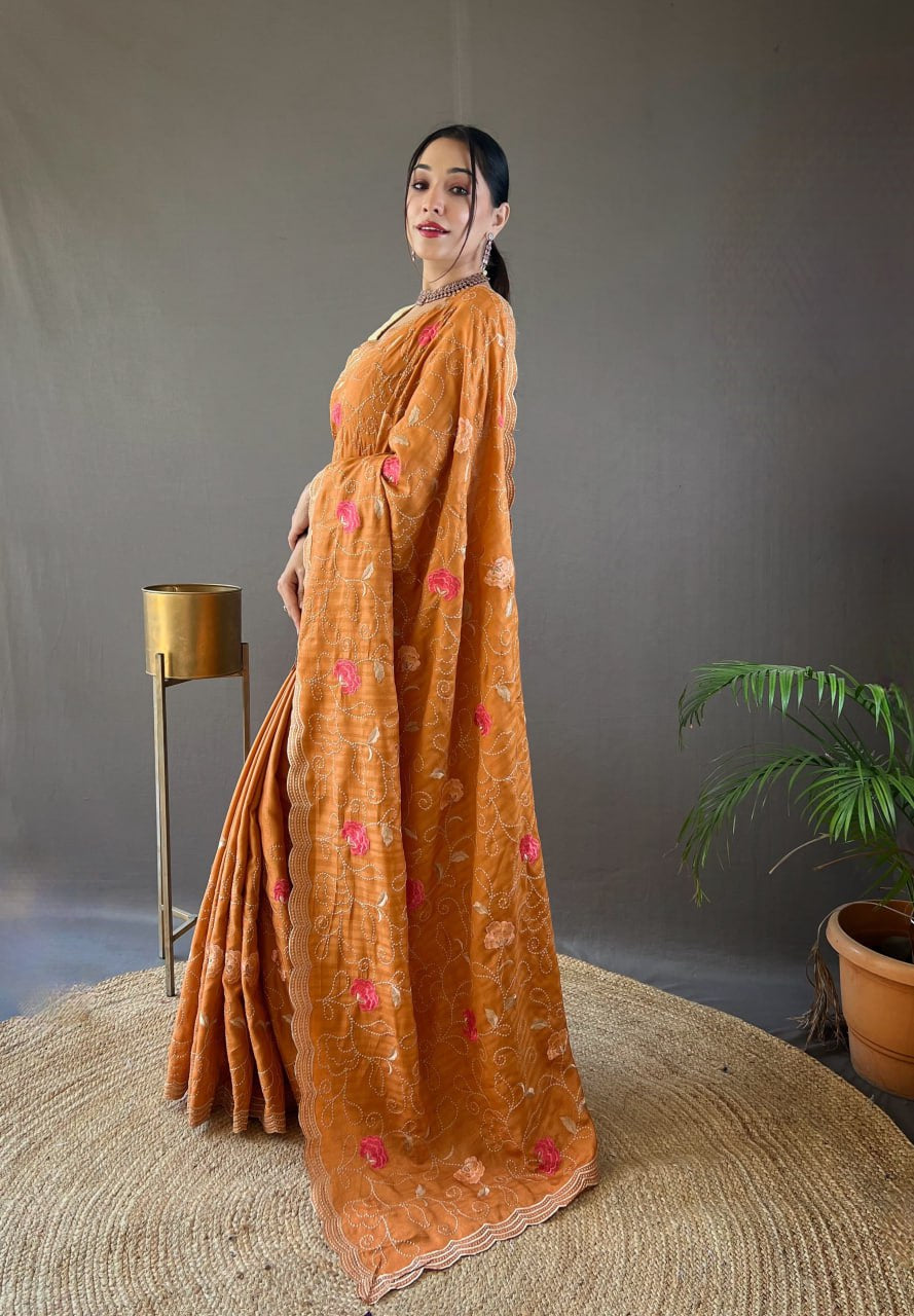 Tussar Silk Saree