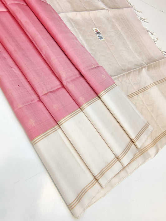 Handloom Made Pure Soft Silk Saree