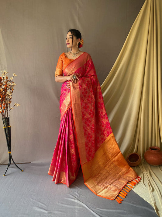 Patan Patola Silk Saree