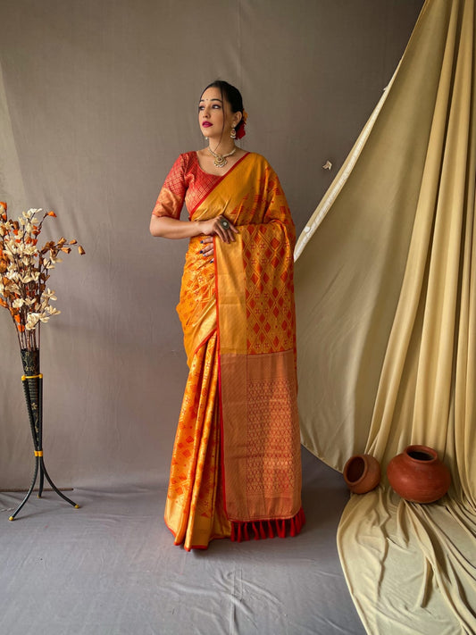 Patan Patola Silk Saree