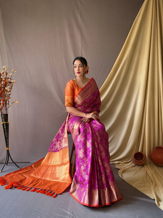 Patan Patola Silk Saree