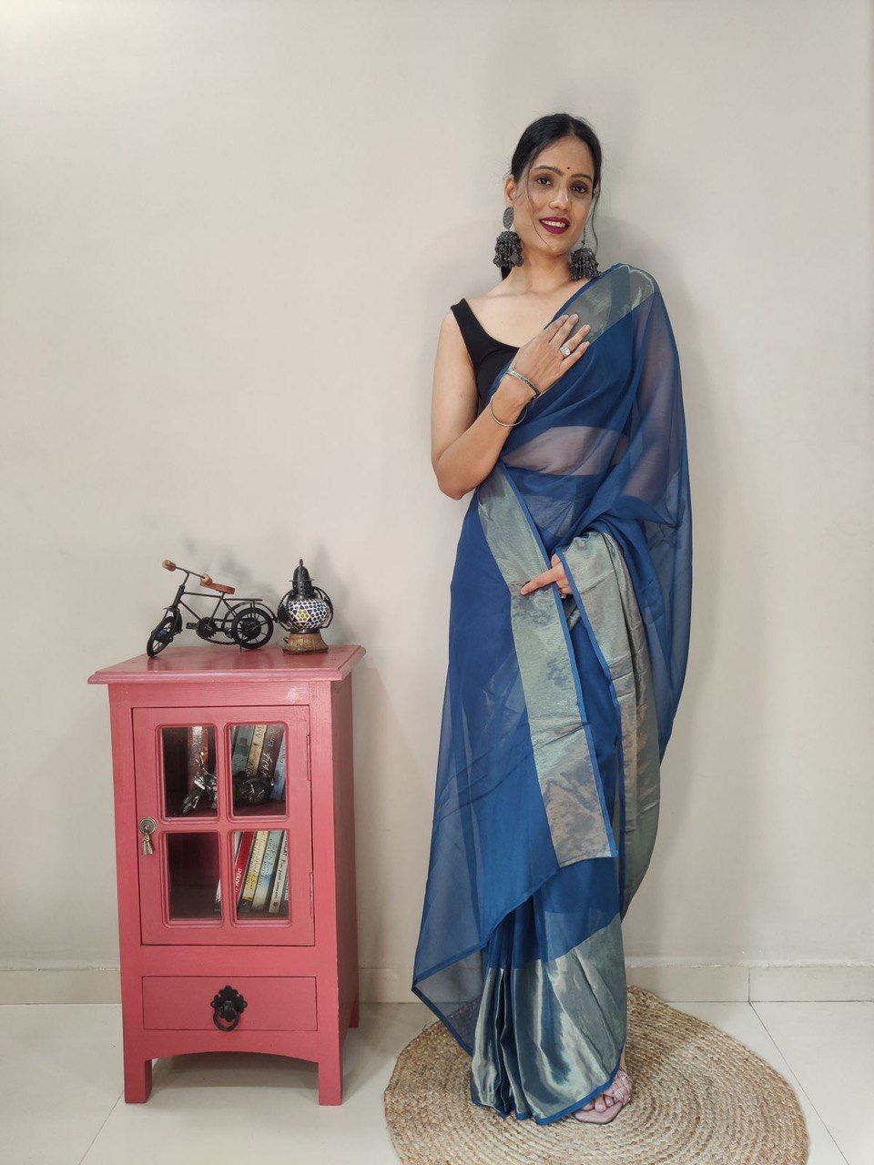 Viscos Chifon Ready to Wear Saree