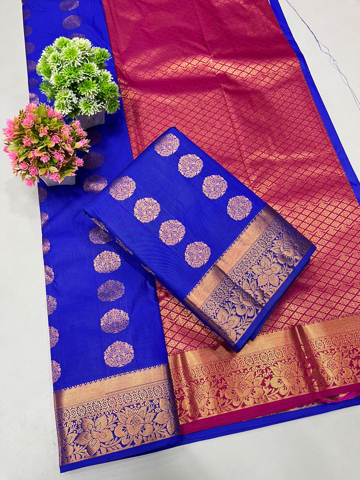 Kanchipuram Soft Silk Saree