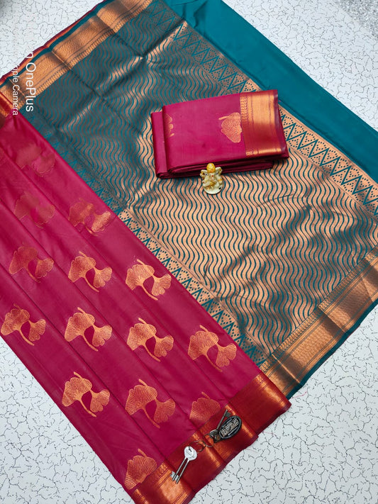 Kanchipuram Soft Silk Saree