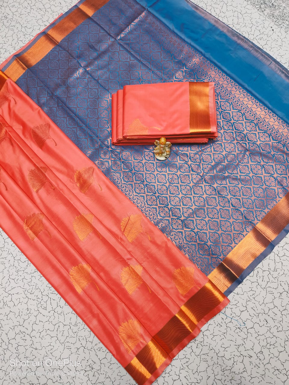 Kanchipuram Semi-Soft Silk Saree