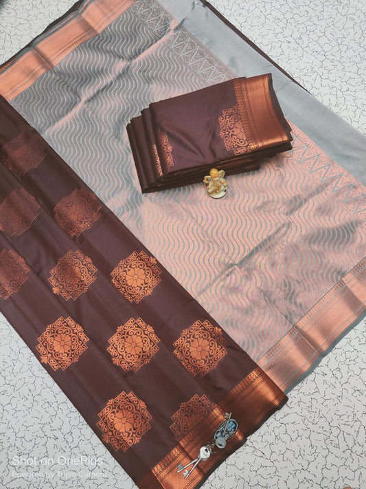 Kanchipuram Soft Silk Saree