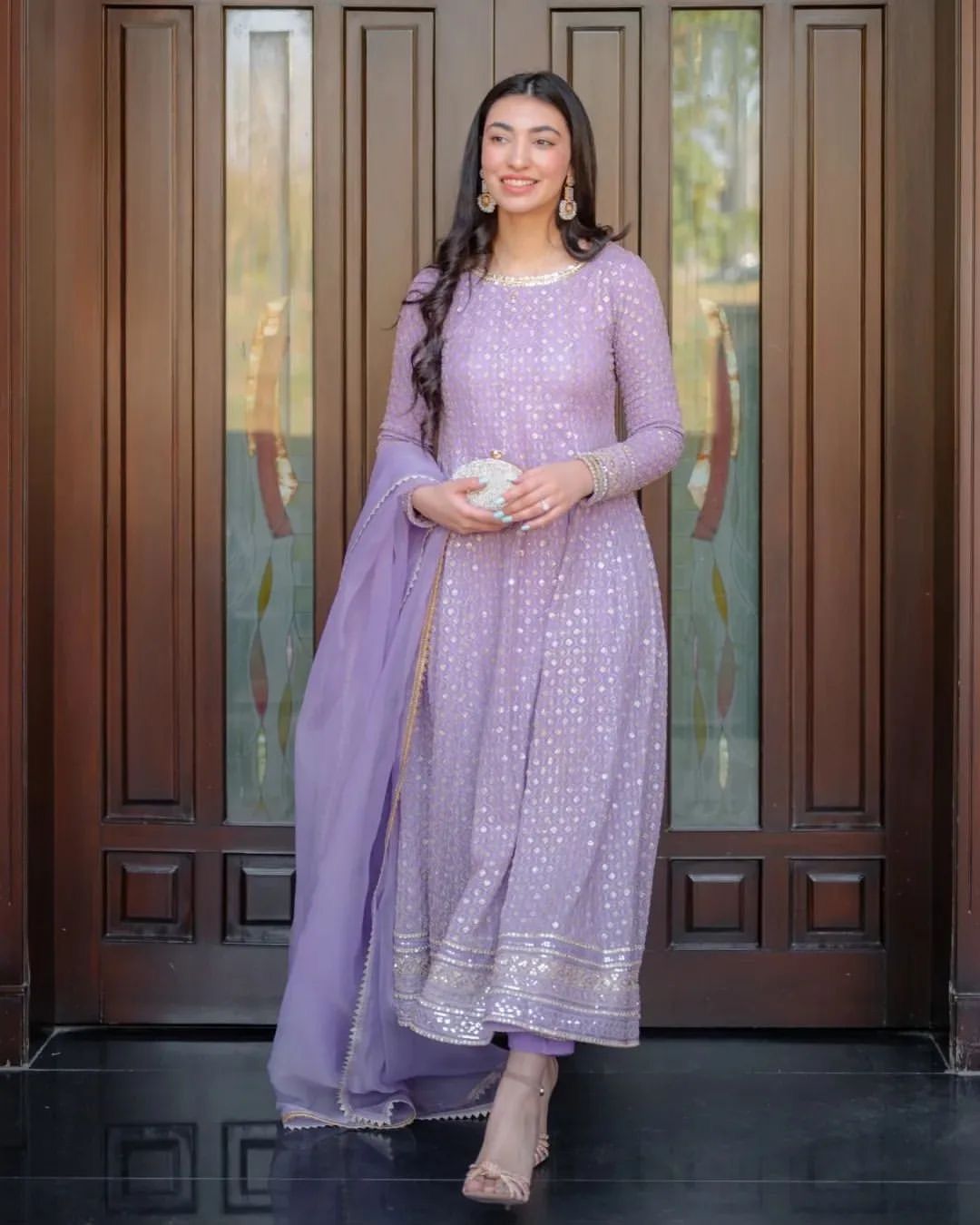 Ready-to-Wear Designer Party Wear Anarkali Gown Set