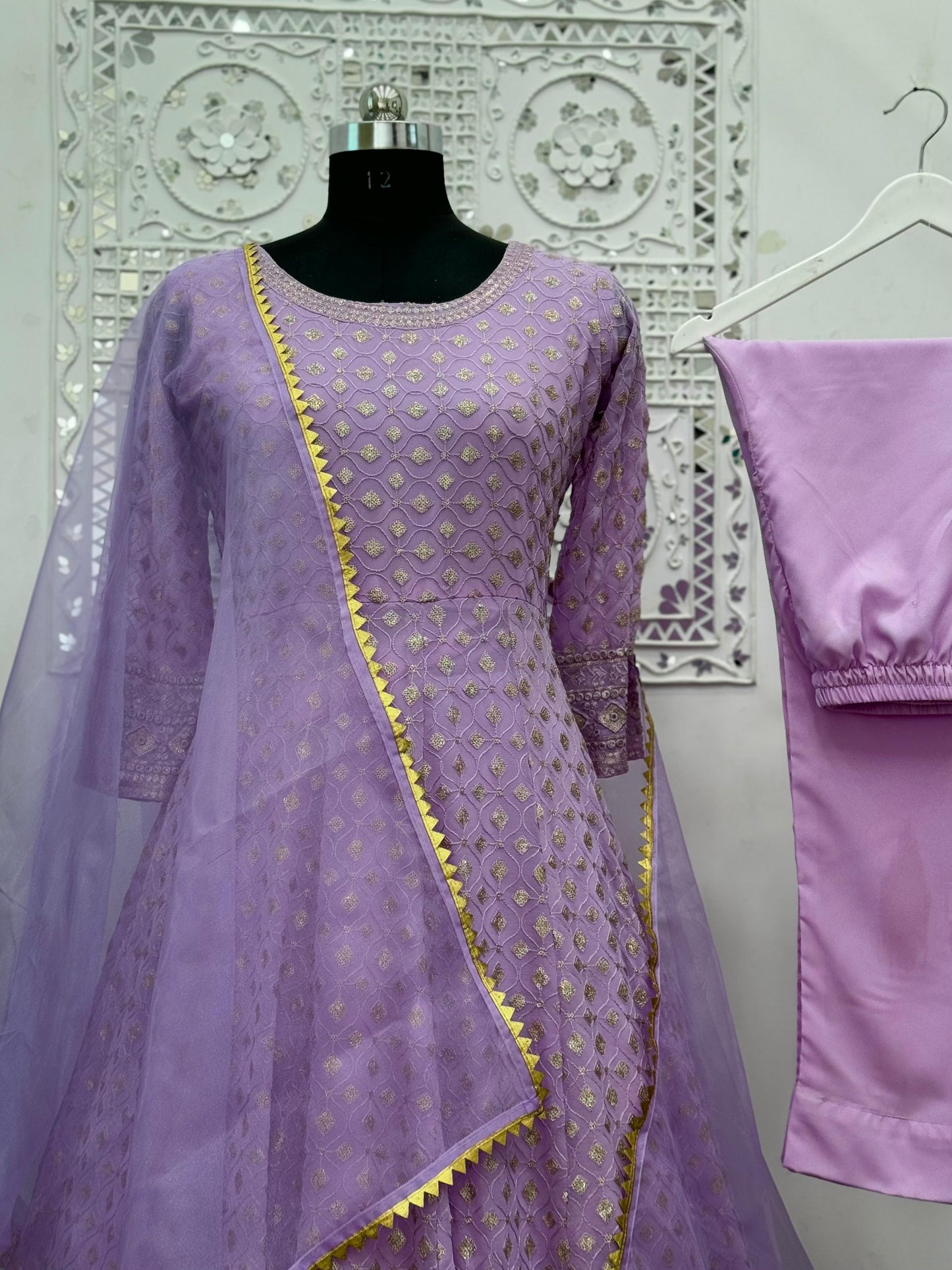 Ready-to-Wear Designer Party Wear Anarkali Gown Set