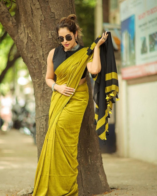 Premium Khaddi Cotton Saree