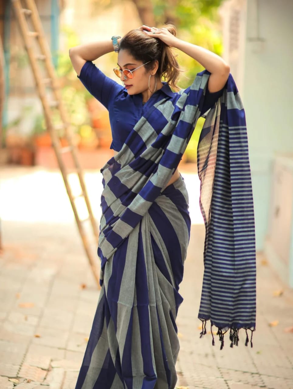 Premium Khaddi Cotton Saree