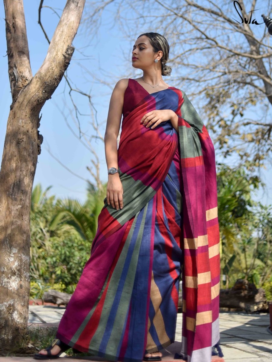 Premium Khaddi Cotton Saree