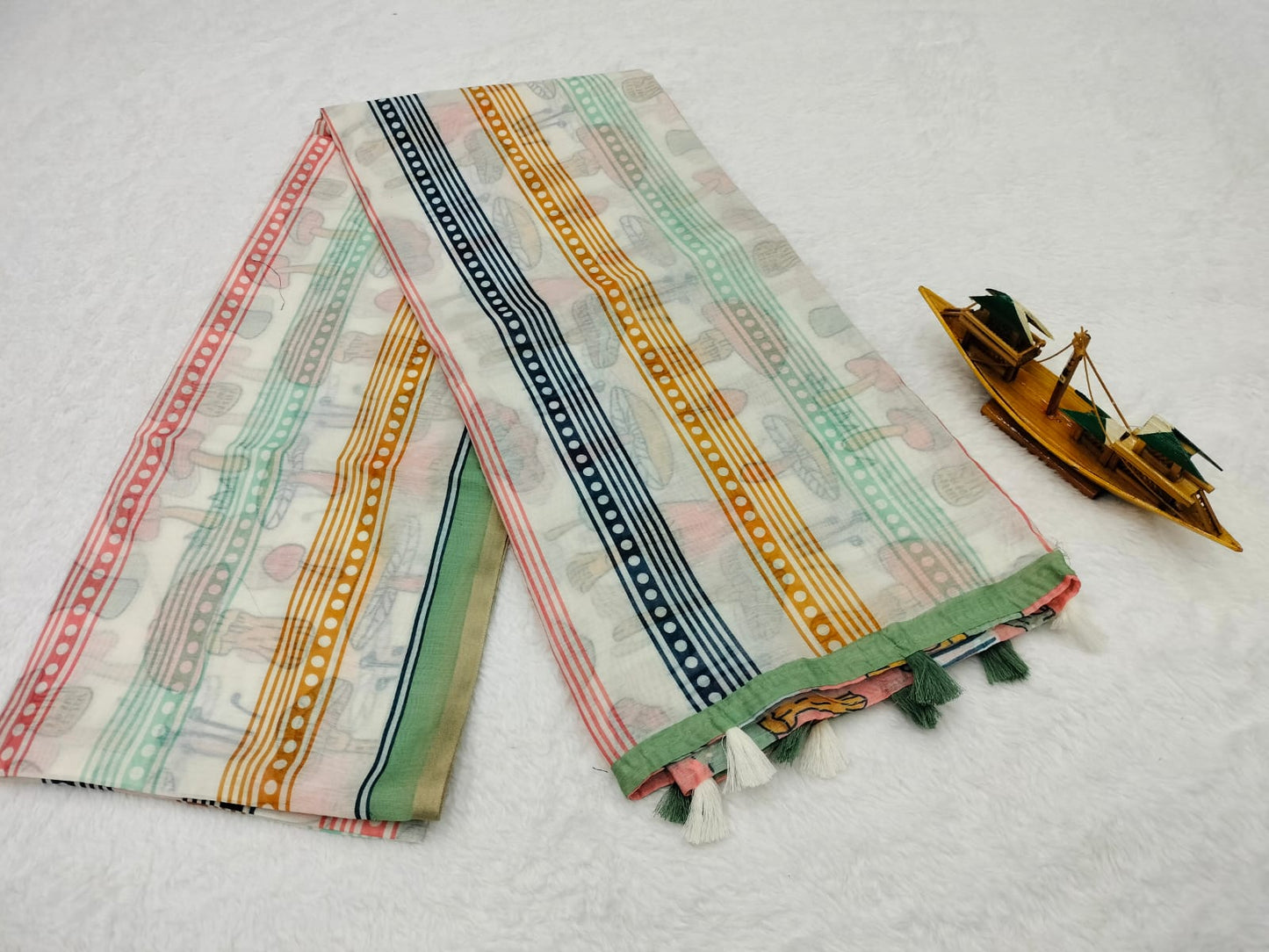 Super Soft Chanderi Cotton Saree