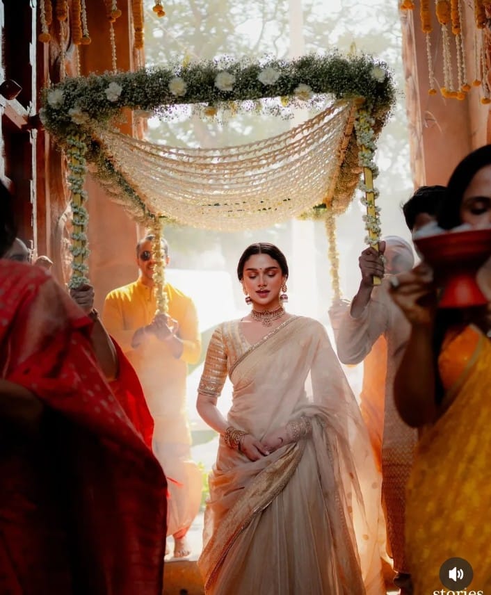 Aditi Rao Hydari Wedding Inspired Saree