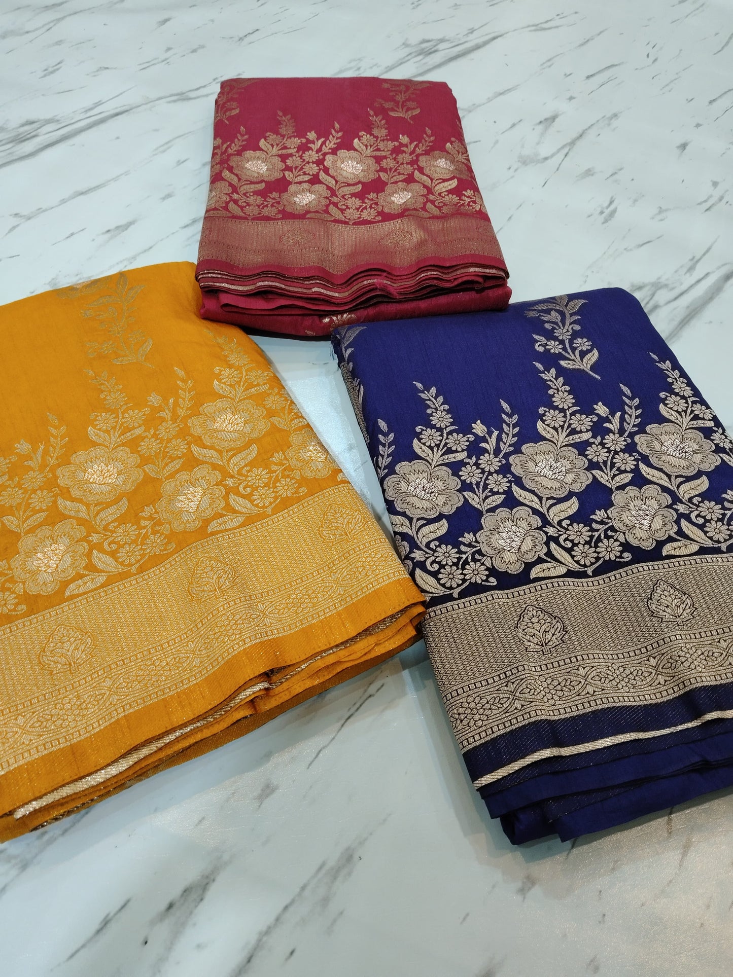 Banarasi Soft Semi Mashru Silk Saree