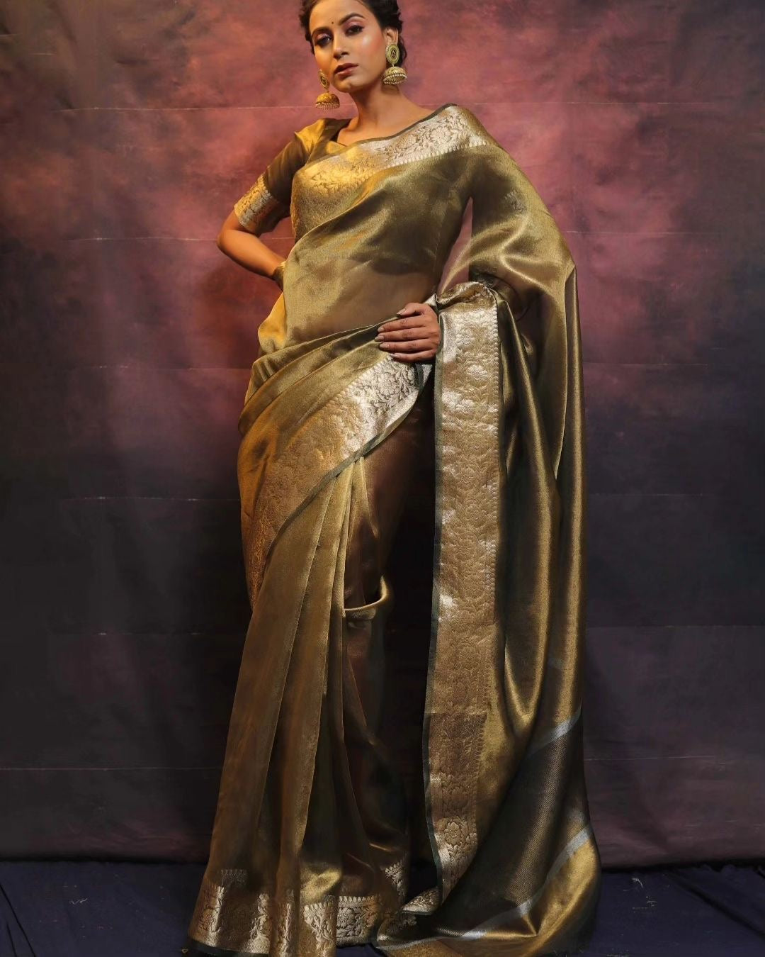 Banarasi Soft Tissue Silk Saree