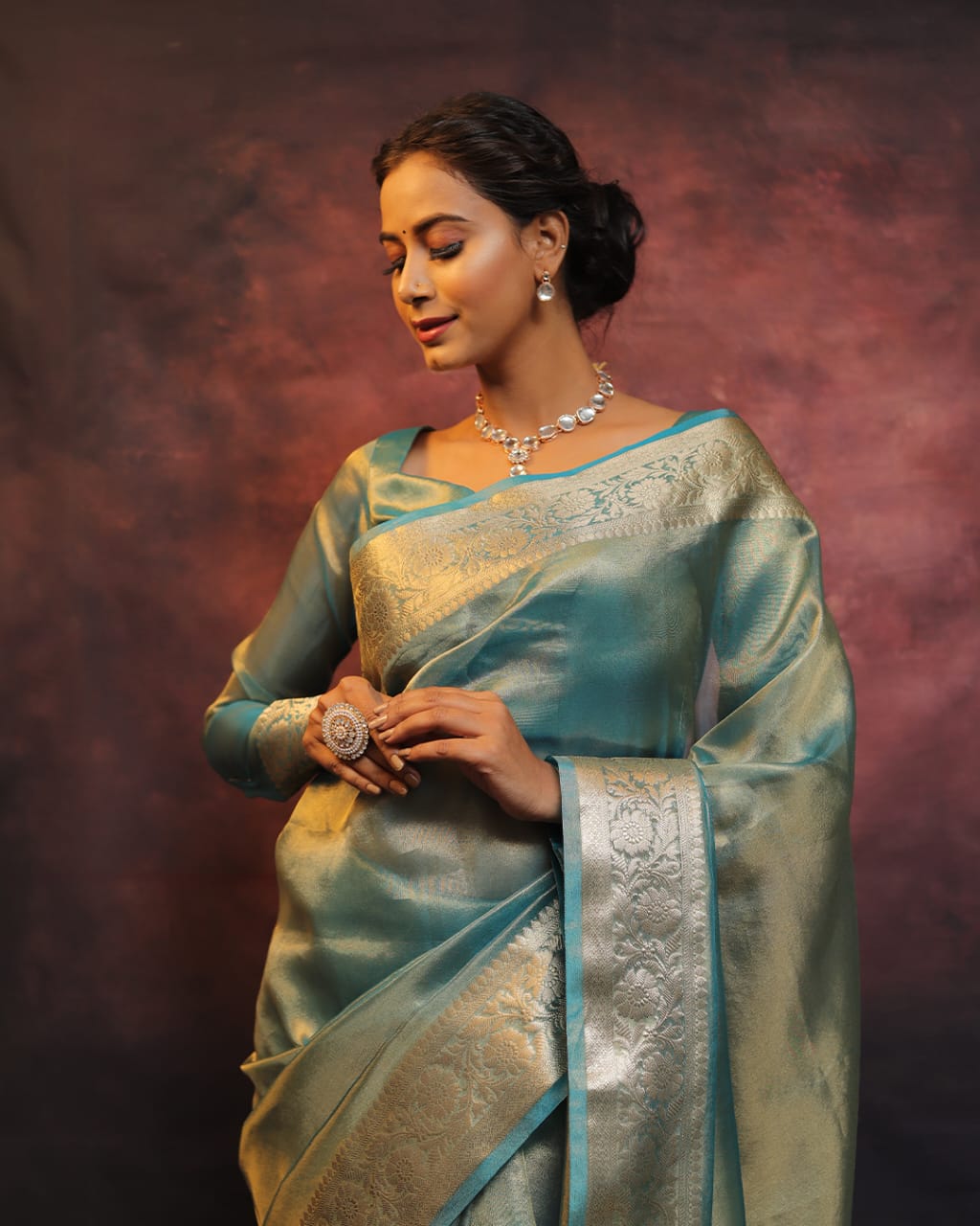 Banarasi Soft Tissue Silk Saree