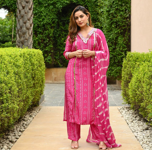 Heavy Faux Georgette Suit